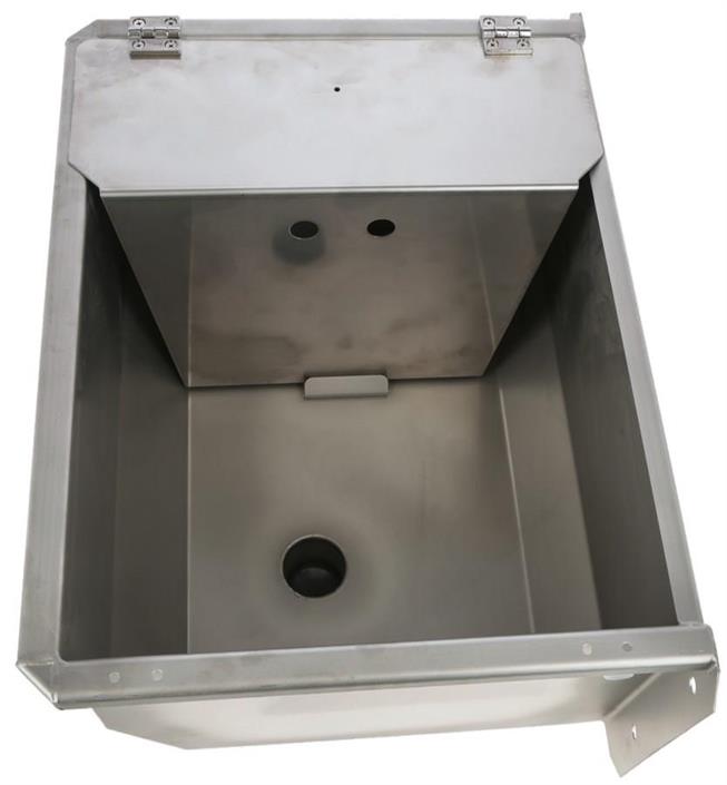 Vattentråg rostfri 35 Liter