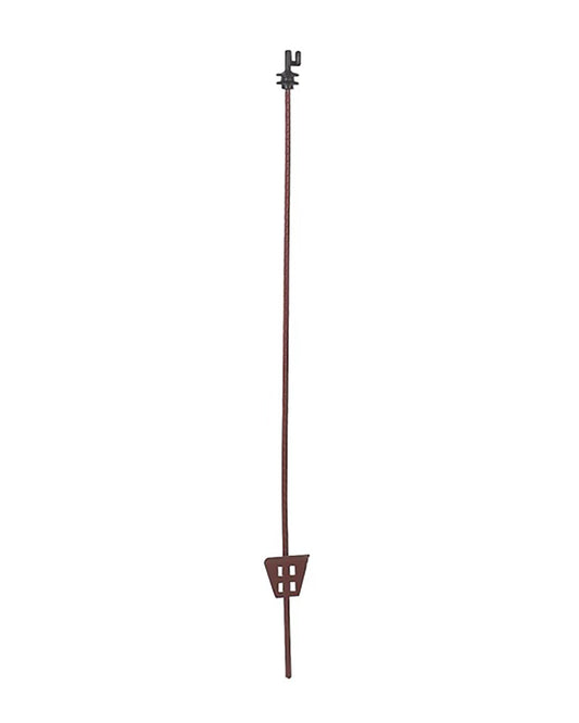 Fjäderstålstolpe 106 cm, Plastisolator 2, 10-p