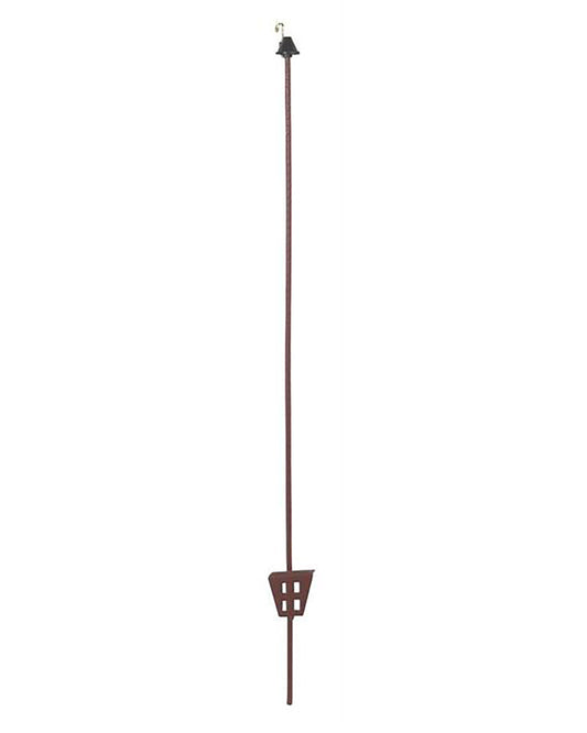 Fjäderstålstolpe 106 cm, 10-p ögla