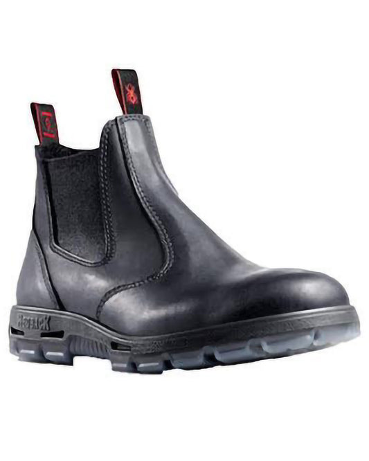 Redback Boots svart med stålhätta