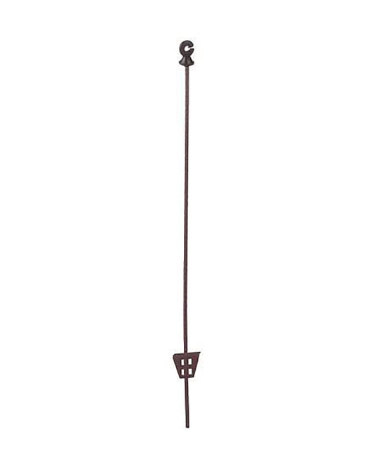 Toppisolator Fjäderstålstolpe oval, 25-p